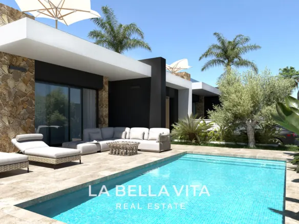 One level New Build Detached Villas for sale in Ciudad Quesada, Alicante