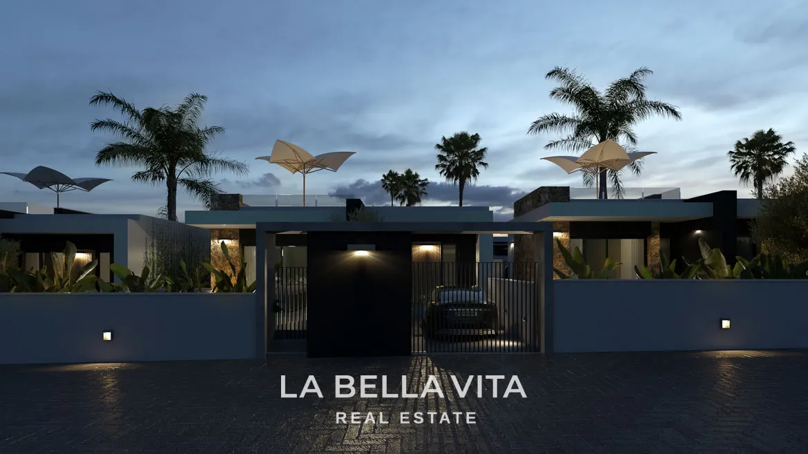 One level New Build Detached Villas for sale in Ciudad Quesada, Alicante