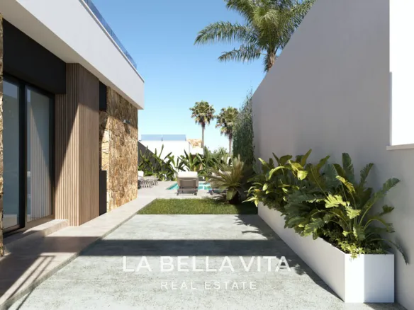 Single-storey New Build Villas with Private pools for sale in Ciudad Quesada, Alicante