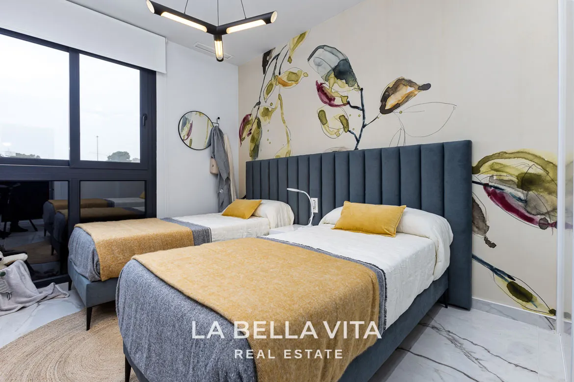 Fully Furnished New Build Properties for sale in Lo Marabu, Ciudad Quesada - Luxury 2 bedroom bungalows with communal pool