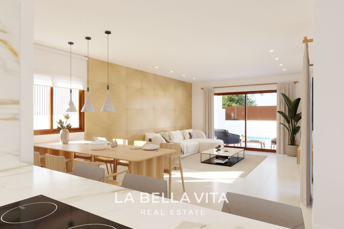 Independent Luxury New Build Villas for sale in Vistabella Golf with Private Pools