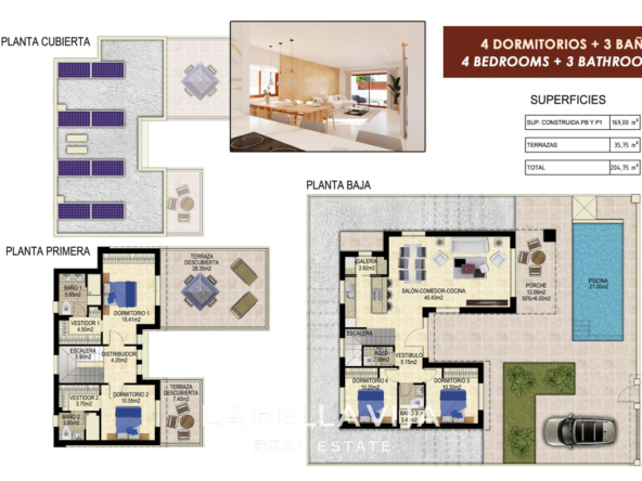 Independent Luxury New Build Villas for sale in Vistabella Golf with Private Pools