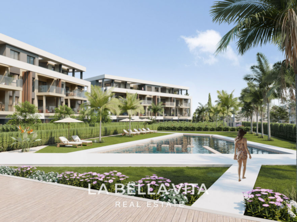 Luxury New Build Apartments for Sale in Santa Rosalía Lake and Life Resort, Torre Pacheco, Murcia