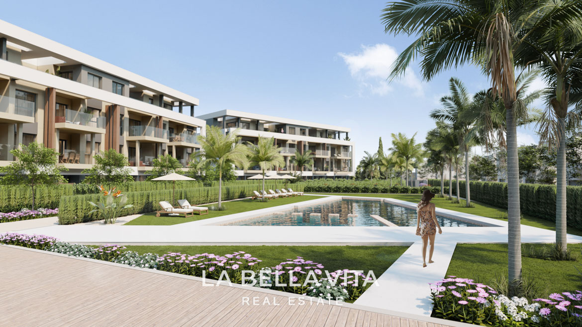 Luxury New Build Apartments for Sale in Santa Rosalía Lake and Life Resort, Torre Pacheco, Murcia