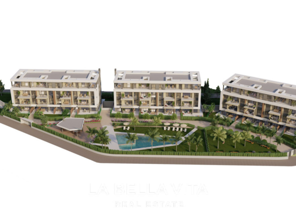 Luxury New Build Apartments for Sale in Santa Rosalía Lake and Life Resort, Torre Pacheco, Murcia