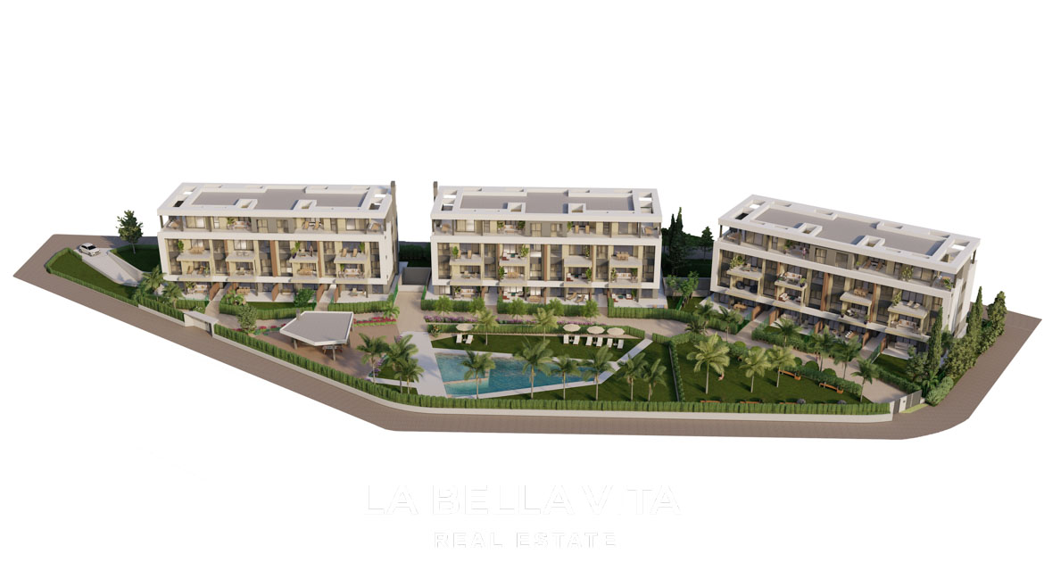 Luxury New Build Apartments for Sale in Santa Rosalía Lake and Life Resort, Torre Pacheco, Murcia