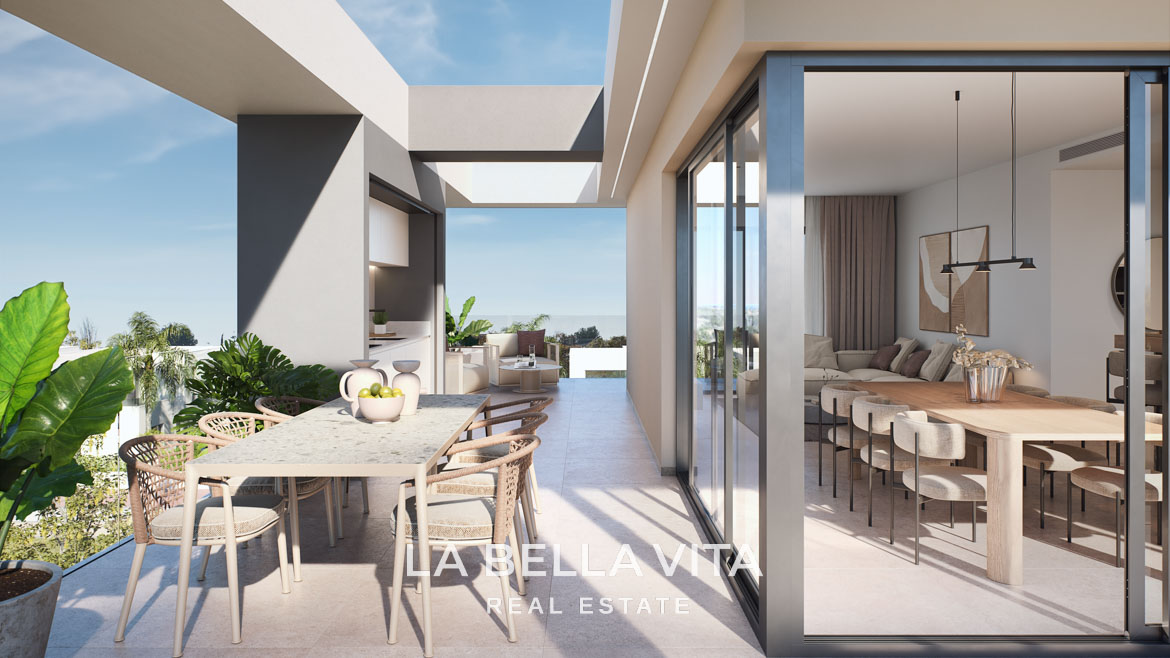 Luxury New Build Apartments for Sale in Santa Rosalía Lake and Life Resort, Torre Pacheco, Murcia