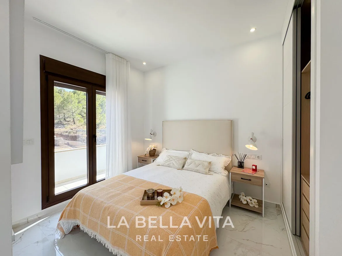 Luxury New Build Properties with sea views for sale in Polop Hills