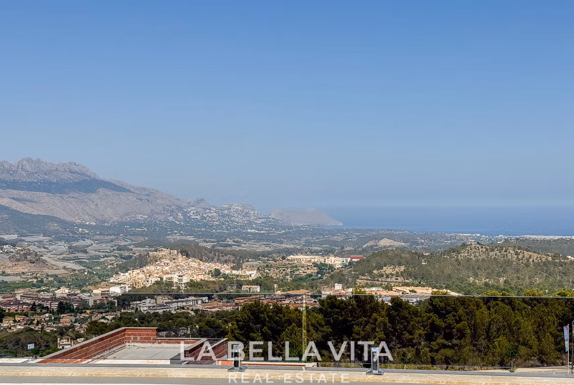 Luxury New Build Properties with sea views for sale in Polop Hills