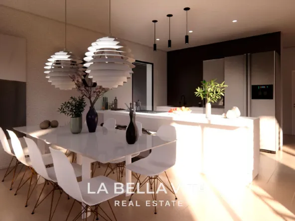 Luxury New Build Villas with Basement, Solarium and a Private Pool for Sale in Santa Rosalía Resort, Murcia