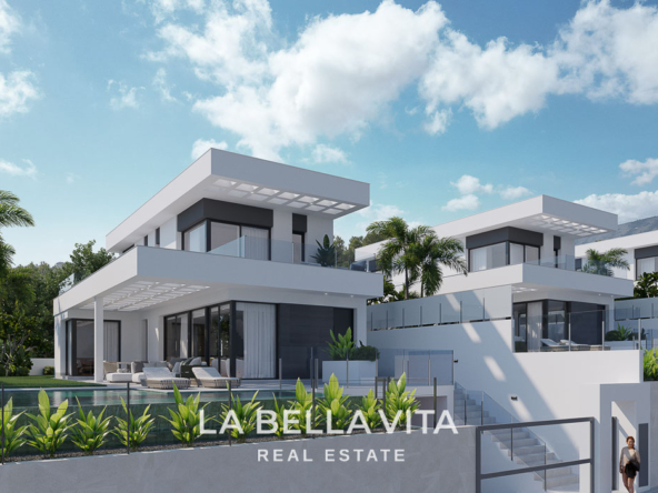 New Build Luxury Properties with Private Pool for Sale in Sierra Cortina, Finestrat