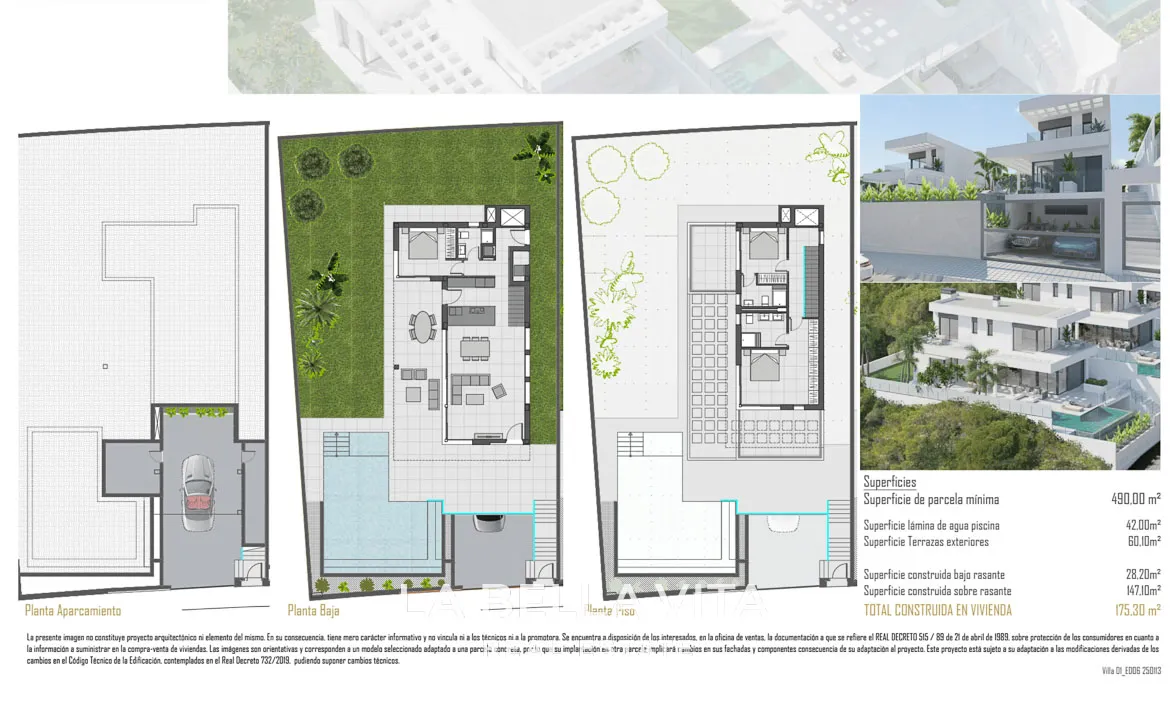 New Build Luxury Properties with Private Pool for Sale in Sierra Cortina, Finestrat