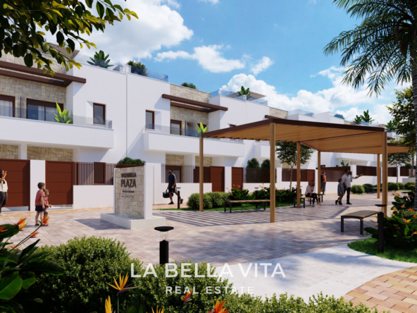 Modern Townhouses for Sale in Vistabella Golf – Spacious new build Homes with Private Solarium & Communal Pool