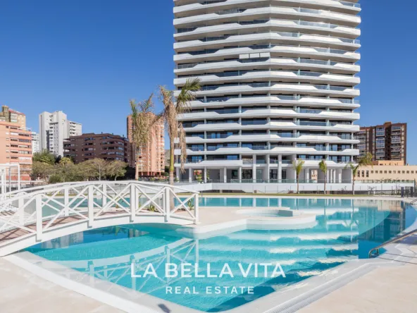 Exclusive New-Build Luxury Apartments with sea views for sale in Benidorm, Playa Poniente