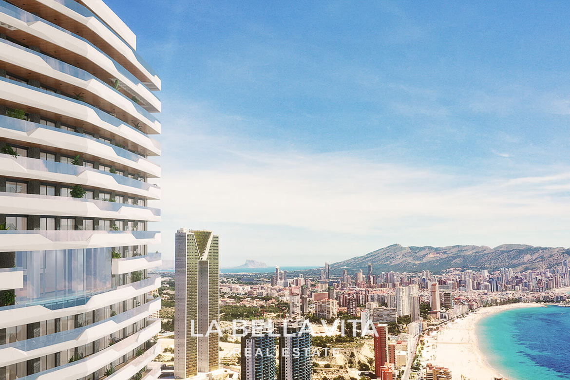 Exclusive New-Build Luxury Apartments with sea views for sale in Benidorm, Playa Poniente