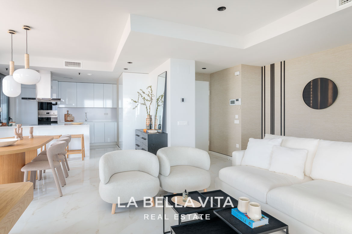 Exclusive New-Build Luxury Apartments with sea views for sale in Benidorm, Playa Poniente