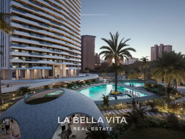 Exclusive New-Build Luxury Apartments with sea views for sale in Benidorm, Playa Poniente