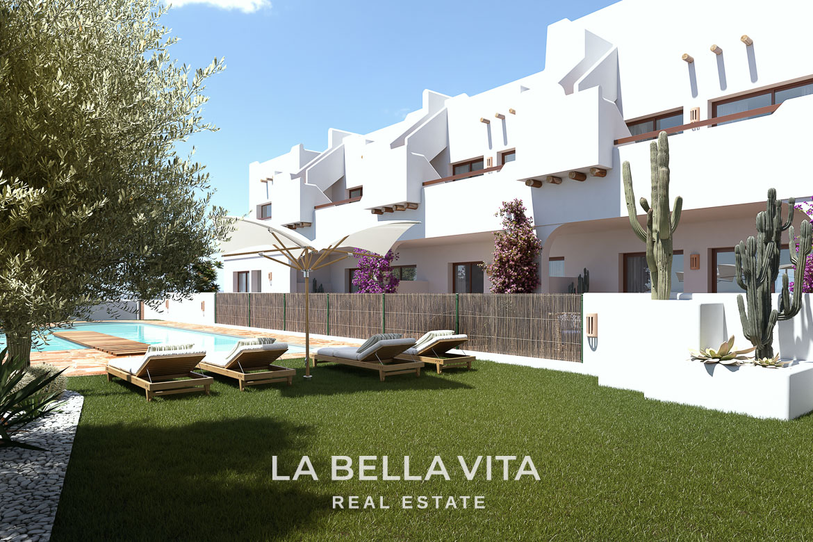 New Properties, bungalows by the beach in Pilar de la Horadada for Sale