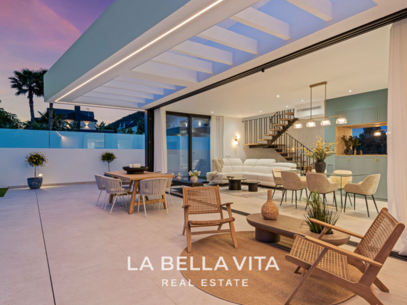 Stunning New Build Luxury Properties with private pool, garage and basement for sale in Polop, Alicante