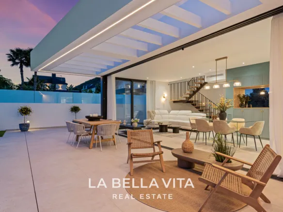 Stunning New Build Luxury Properties with private pool, garage and basement for sale in Polop, Alicante