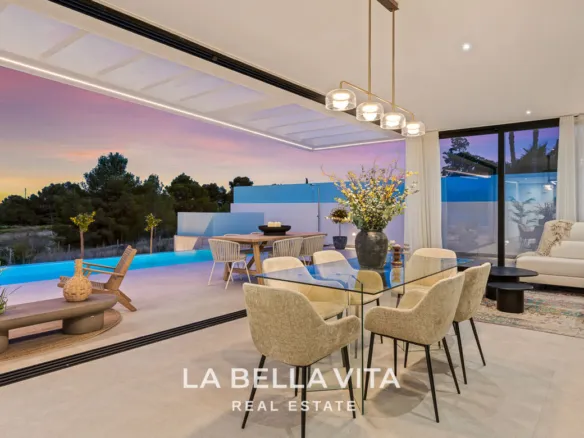 Stunning New Build Luxury Properties with private pool, garage and basement for sale in Polop, Alicante
