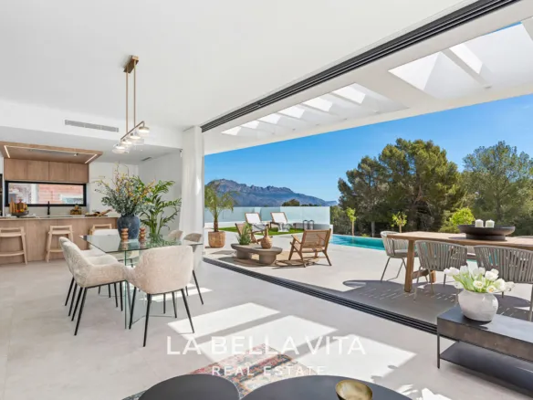 Stunning New Build Luxury Properties with private pool, garage and basement for sale in Polop, Alicante