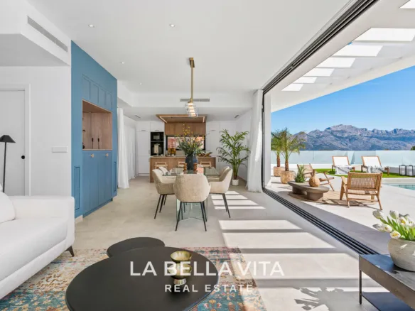 Stunning New Build Luxury Properties with private pool, garage and basement for sale in Polop, Alicante