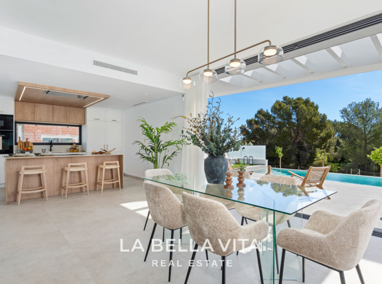 Stunning New Build Luxury Properties with private pool, garage and basement for sale in Polop, Alicante