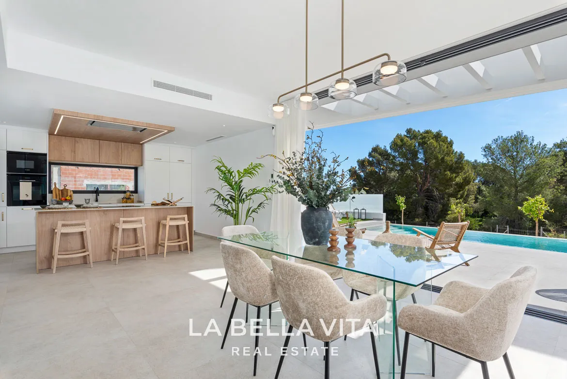 Stunning New Build Luxury Properties with private pool, garage and basement for sale in Polop, Alicante