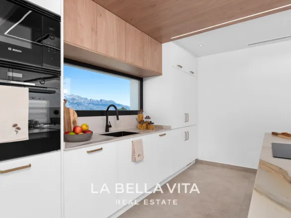 Stunning New Build Luxury Properties with private pool, garage and basement for sale in Polop, Alicante