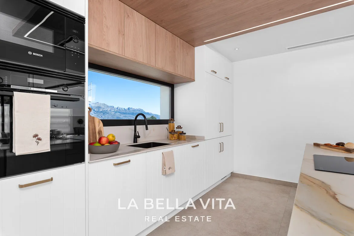 Stunning New Build Luxury Properties with private pool, garage and basement for sale in Polop, Alicante