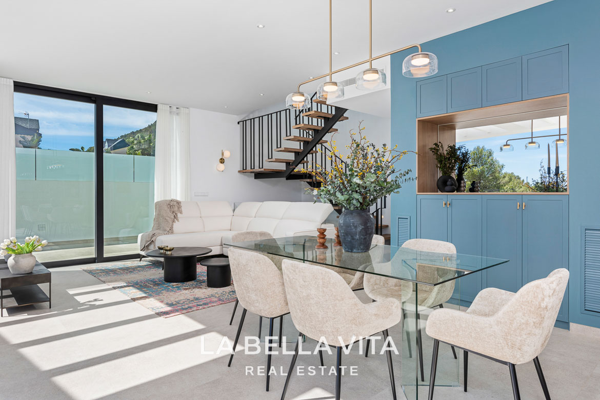Stunning New Build Luxury Properties with private pool, garage and basement for sale in Polop, Alicante