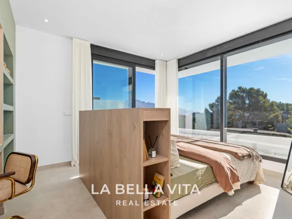 Stunning New Build Luxury Properties with private pool, garage and basement for sale in Polop, Alicante