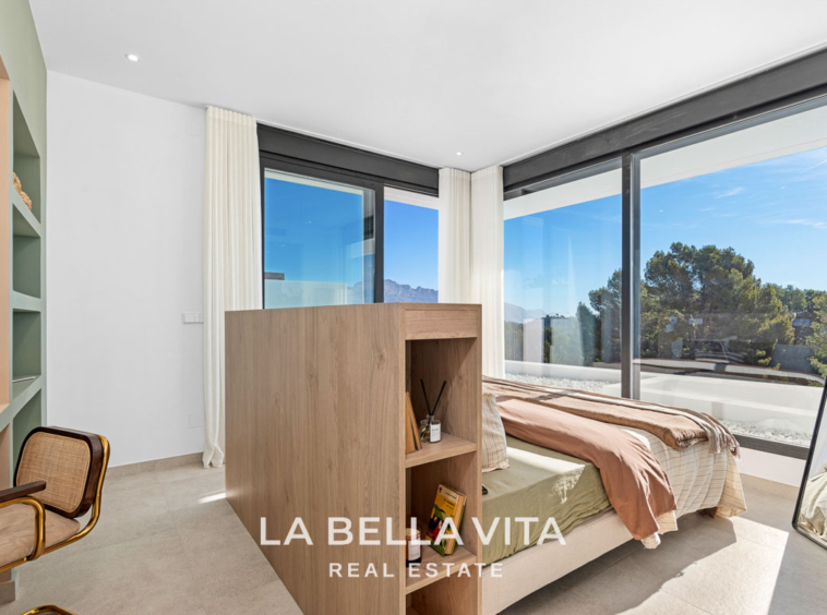 Stunning New Build Luxury Properties with private pool, garage and basement for sale in Polop, Alicante