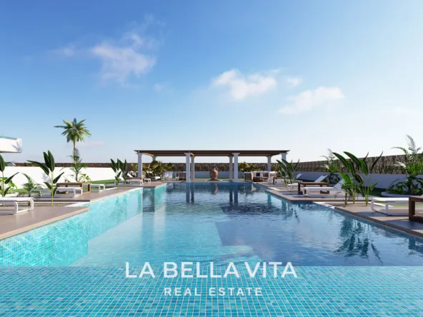 Modern Mediterranean-Style New Build Apartments with Sea Views for Sale in Serena Golf, Los Alcázares