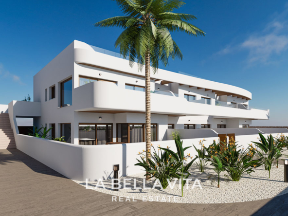 Modern Mediterranean-Style New Build Apartments with Sea Views for Sale in Serena Golf, Los Alcázares