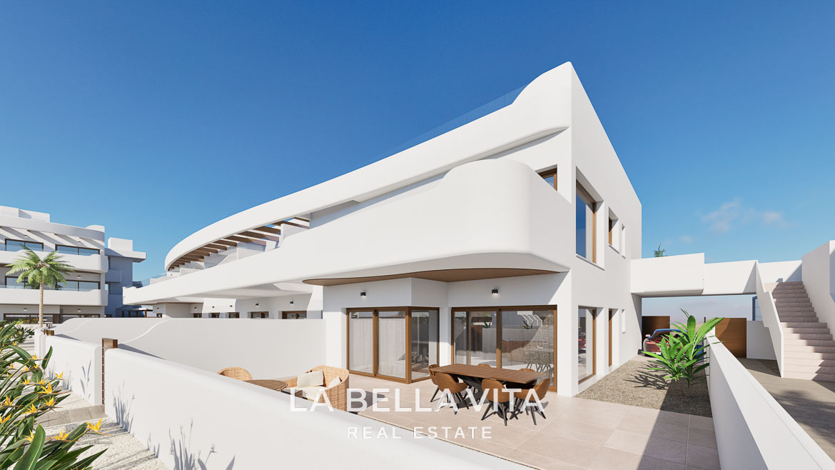Modern Mediterranean-Style New Build Apartments with Sea Views for Sale in Serena Golf, Los Alcázares