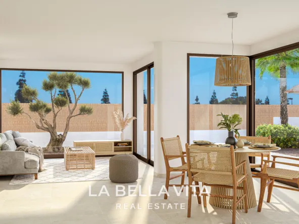 Modern Mediterranean-Style New Build Apartments with Sea Views for Sale in Serena Golf, Los Alcázares
