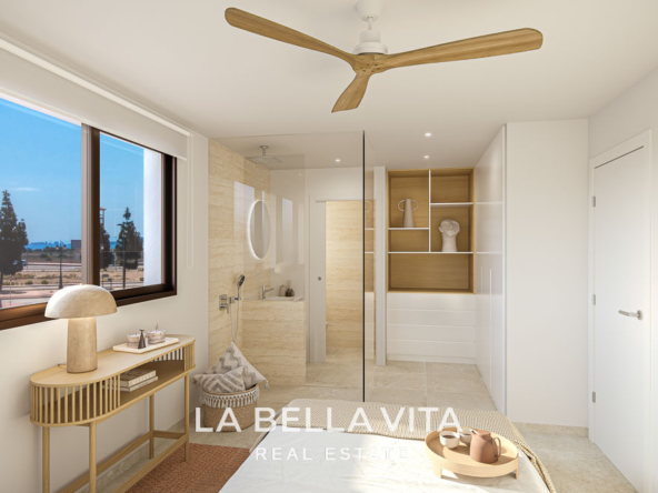 Modern Mediterranean-Style New Build Apartments with Sea Views for Sale in Serena Golf, Los Alcázares
