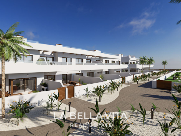 Modern Mediterranean-Style New Build Apartments with Sea Views for Sale in Serena Golf, Los Alcázares