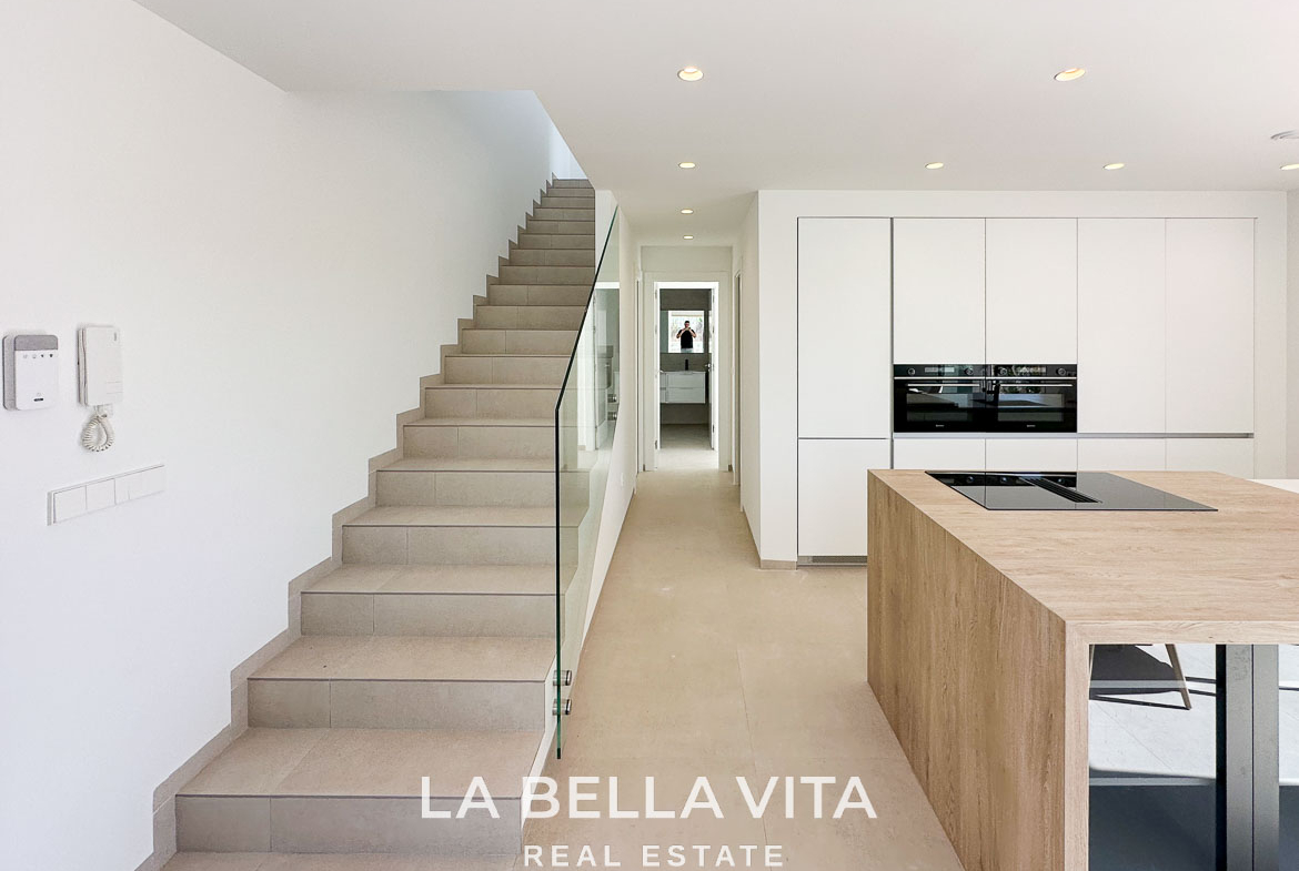 Modern New Build Independent Villas with Pools for sale in La Herrada, Los Montesinos