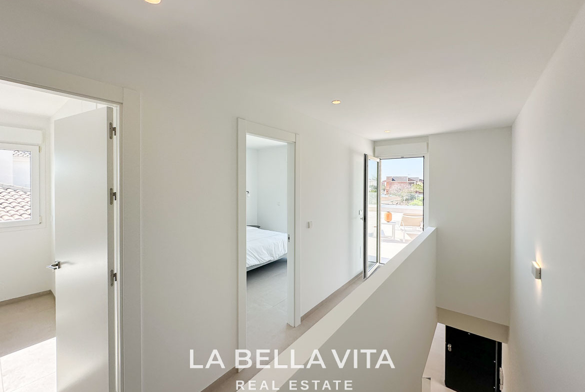 Modern New Build Independent Villas with Pools for sale in La Herrada, Los Montesinos