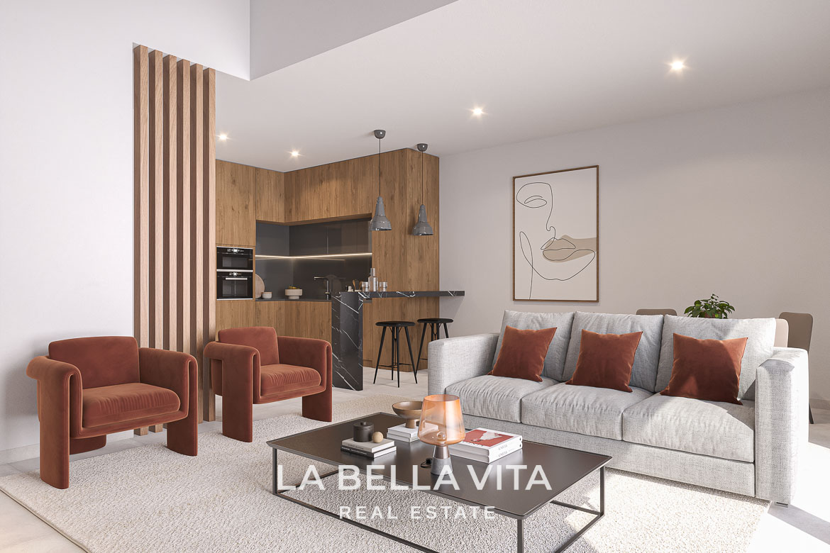 Modern New Build Single-Storey Villas with Double-Height Ceilings for Sale in Serena Golf, Los Alcázares