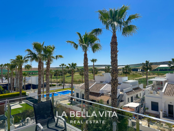 Modern Resale Penthouse Apartment with views for sale in Algorfa, La Finca Golf