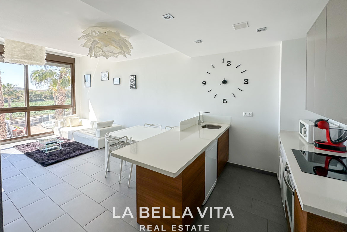 Modern Resale Penthouse Apartment with views for sale in Algorfa, La Finca Golf
