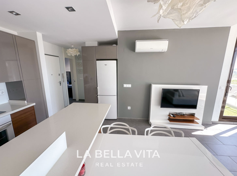 Modern Resale Penthouse Apartment with views for sale in Algorfa, La Finca Golf