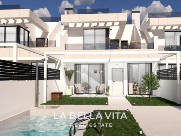New Build Attached Homes with Private Pools & Basements for Sale in Rojales, Alicante