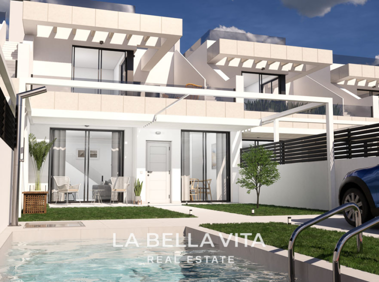 New Build Attached Homes with Private Pools & Basements for Sale in Rojales, Alicante