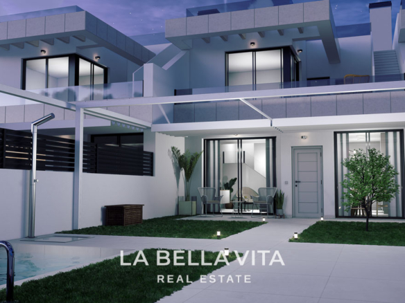 New Build Attached Homes with Private Pools & Basements for Sale in Rojales, Alicante