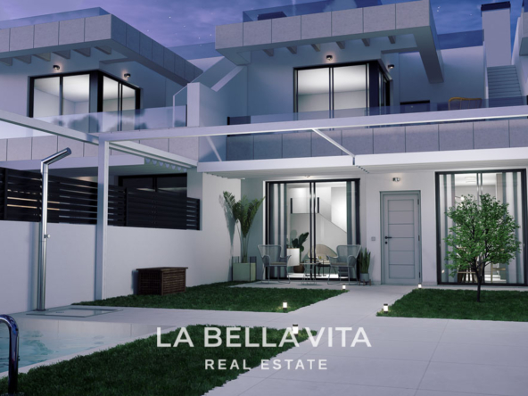 New Build Attached Homes with Private Pools & Basements for Sale in Rojales, Alicante